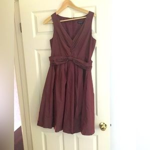 Banana Republic cocktail dress deep red size 8